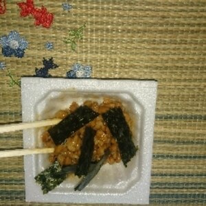 韓国海苔入り納豆豆腐